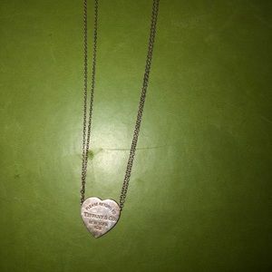 Tiffany double chain necklace
